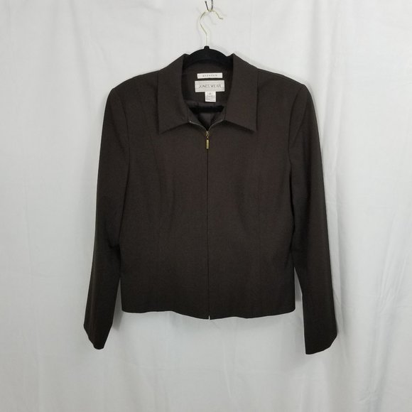 Jones Ware Stretch Jacket, Brown SZ 12 - Picture 1 of 5